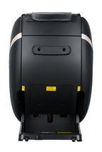 Rear view of Bosscare GR8287 black massage chair for product inspection
