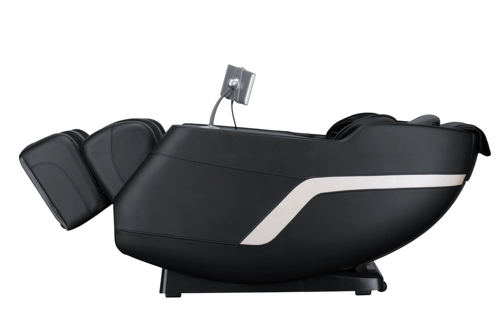 Bosscare GR8287 black zero gravity massage chair with full recline position