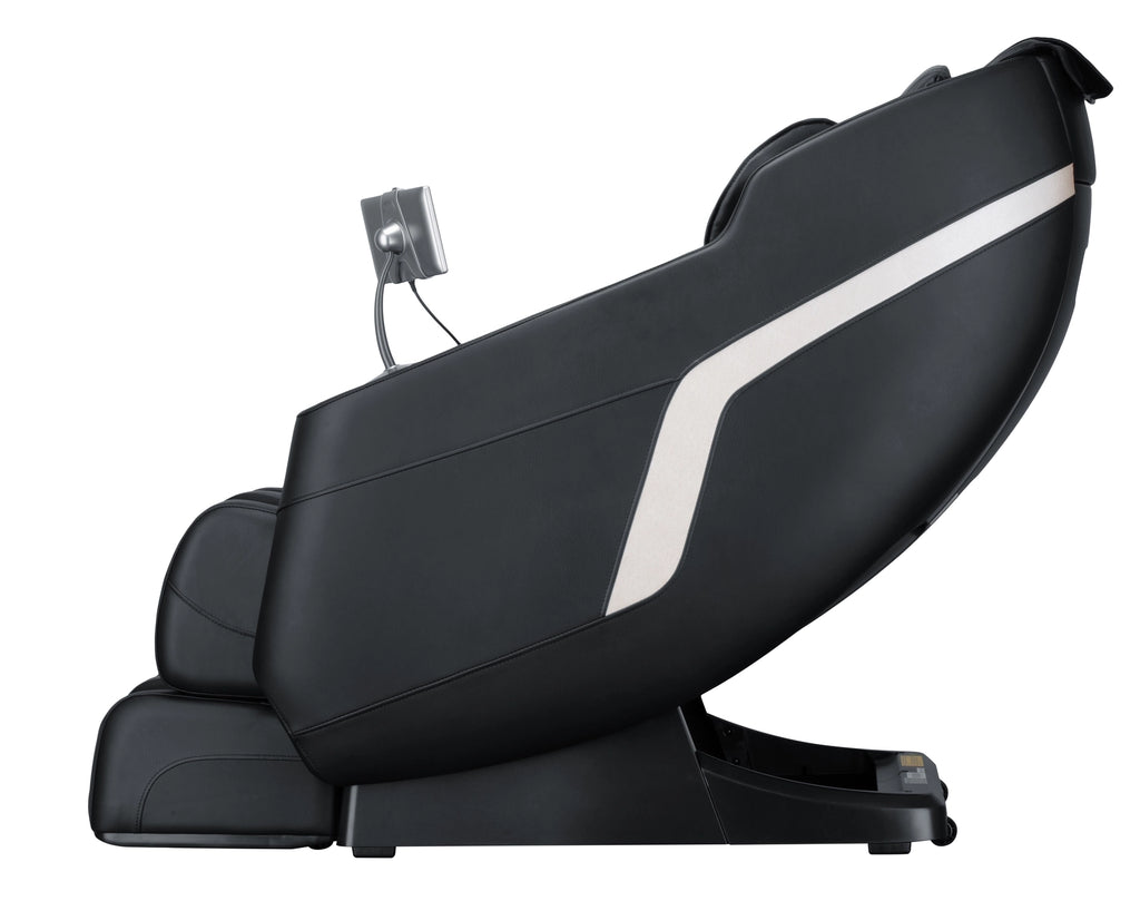 Bosscare GR8287 black massage chair in reclined zero gravity side position