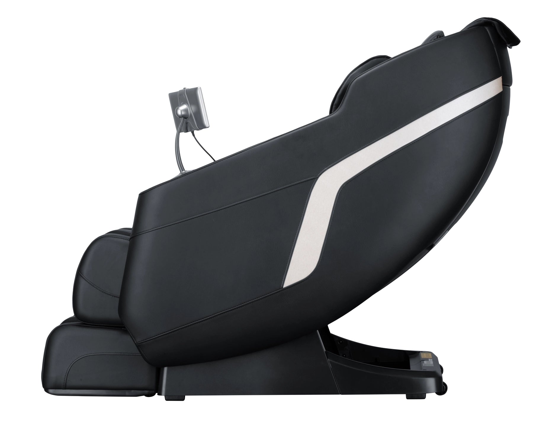 Bosscare GR8287 black massage chair in reclined zero gravity side position