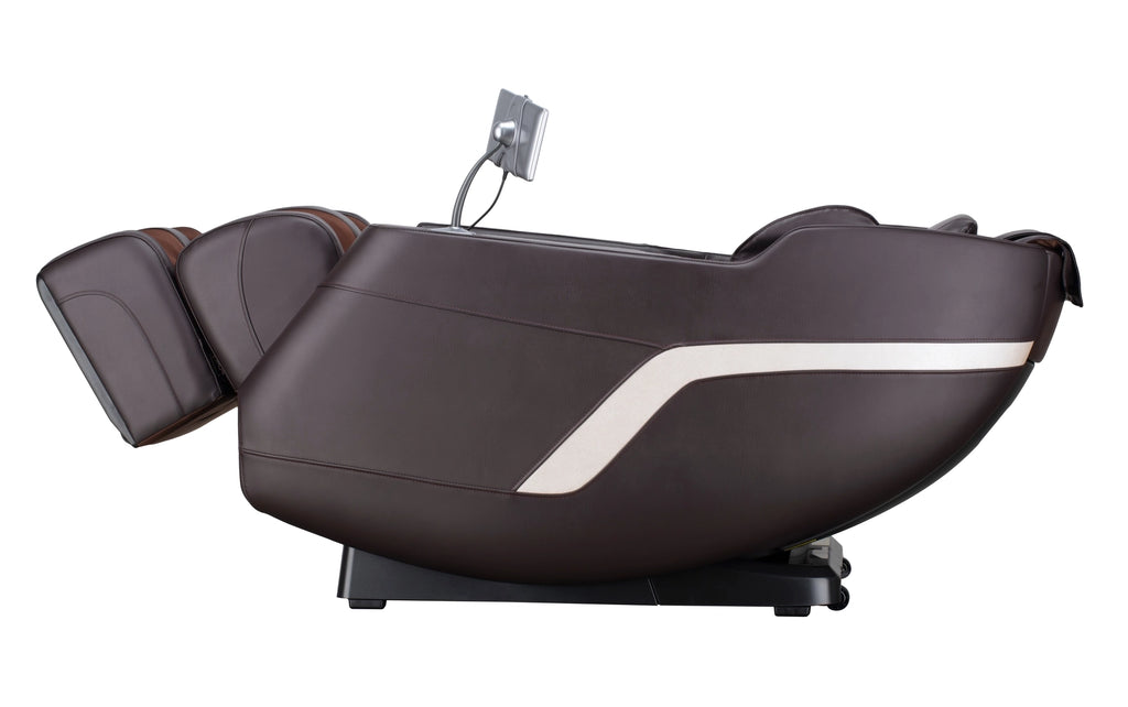 Bosscare GR8287 brown zero gravity massage chair with full recline position