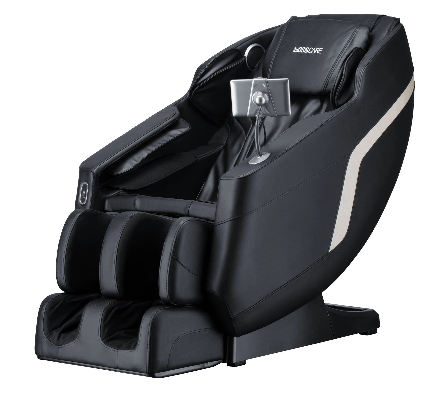 Bosscare GR8287 Classic Comfort Chair in black with fixed-point roller massage and smart control
