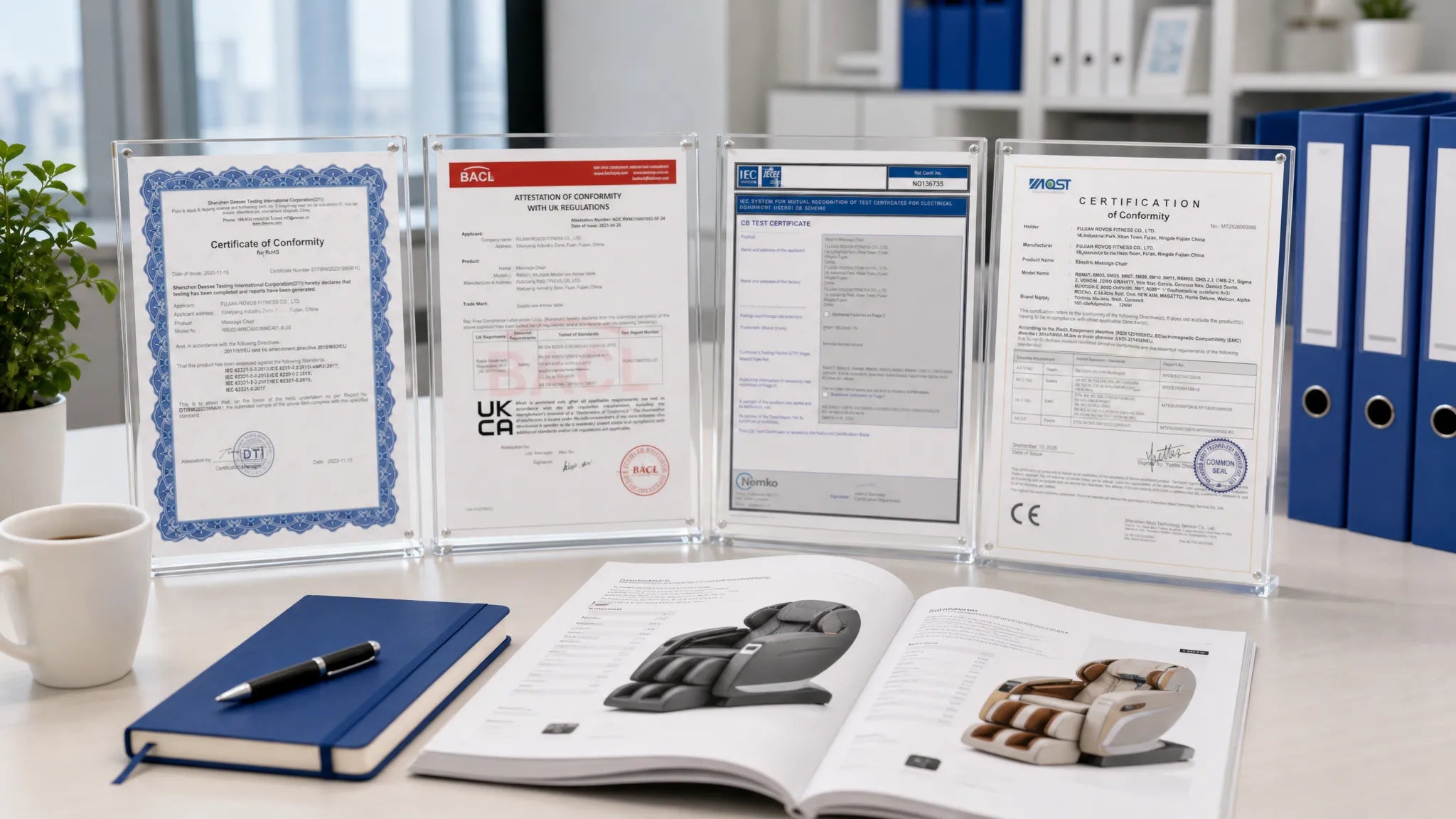 Bosscare product documentation support with specifications, manuals and certification-related files for B2B buyers